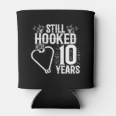 10e Jubileum paren gehuwd 10 jaar Blikjeskoeler (Achterkant)