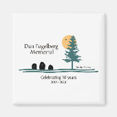 10e Jubileum Rocks Magnet (Voorkant)