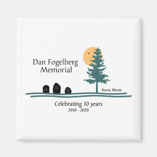 10e Jubileum Rocks Magnet