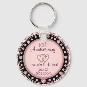 10e Jubileum Silver Sleutelhanger