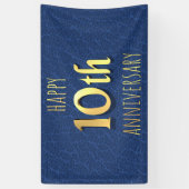 10e Jubileum Spandoek (Verticaal)