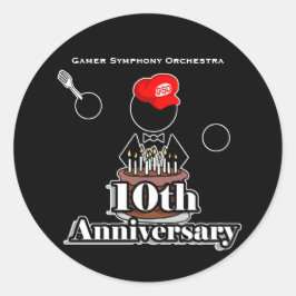 10e Jubileum Stickers