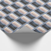 10e Jubileum van de coördinaten Cadeaupapier (Hoek)