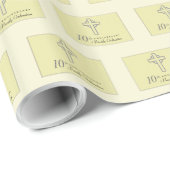 10e Jubileum van het priesterreliëf Cadeaupapier (Rol Hoek)