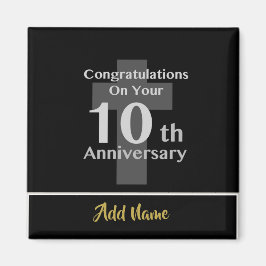 10e Jubileum voor bestellingen Clergy GIFTS Minder Magneet