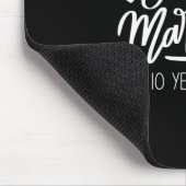 10e Jubileum voor bruiloft Muismat (Hoek)
