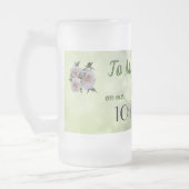 10e Jubileum voor weddenschappen Matglas Bierpul (Links)