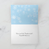 10e Jubileum Winter Heart Kaart (Binnen)