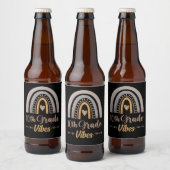 10e klas sfeer Tiende klas terug naar school Bier Etiket (Flessen)