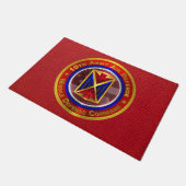 10e Luchtverdedigings- en Raketverdedigingscommand Deurmat (Schuin)