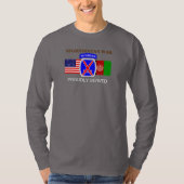 10E MOUNTAIN AFGHANISTAN WAR L/S T-SHIRT (Voorkant)