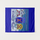 10e Mountain Division Design Wandkleed (Voorkant (horizontaal))