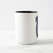 10e mtn bergdivisie voor veteranen van trommelvete tweekleurige koffiemok (Center)