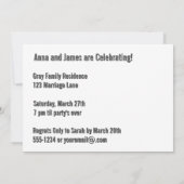 10e partij bij het Jubileum | 10 jaar samen Kaart (Achterkant)