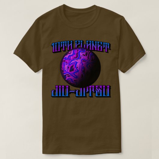 10e Planet JiuJitsu T-shirt (Design voorkant)
