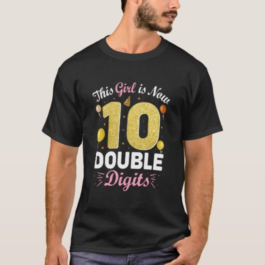 10e Py Dit Is Nu 10 Dubbele Cijfers T-shirt (Voorkant)