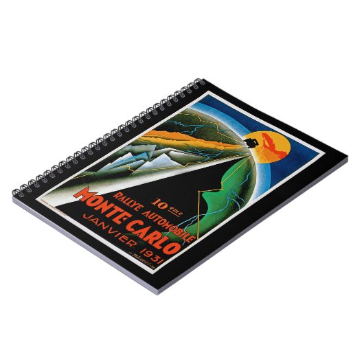 10e Rallye Automobile de Monte Carlo Notitieboek (Linkerzijde)