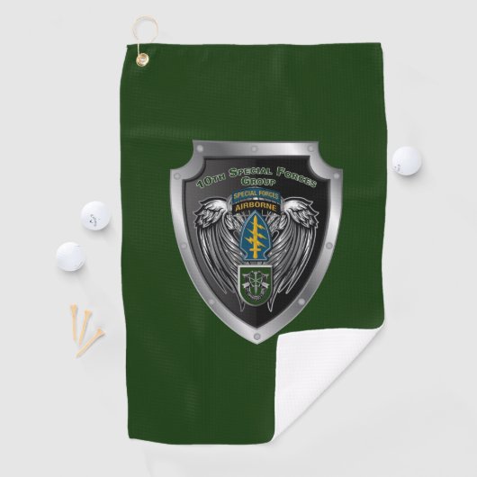 10e Schild van de Groep speciale strijdkrachten (v Golfhanddoek (Insitu)