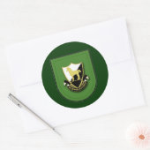 10e SFG(A) DUI 2 Ronde Sticker (Envelop)