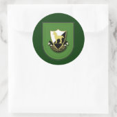 10e SFG(A) DUI 2 Ronde Sticker (Tas)