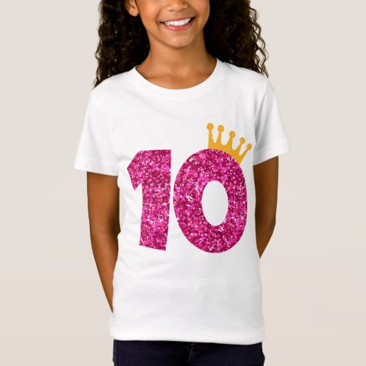 10e Shirt op de geboorte. Het is 10 jaar geleden o (Voorkant)