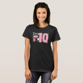 10e Spa Verjaardag 10 jaar oude Spa B Day Girls Sp T-shirt (Voorkant volledig)