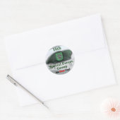 10e Special Forces groene baretten veteranen Stick Ronde Sticker (Envelop)