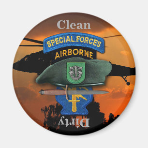 10e Special Forces Groep Groene Baretten SFG SF Ve Magneet