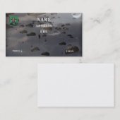 10e Special Forces Groep Vets Flash visitekaartje (Voorkant / Achterkant)