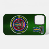10e Special Forces Group Airborne Gepersonaliseerd iPhone Hoesje (Achterkant horizontaal)
