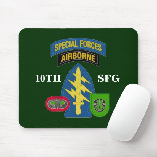 10E SPECIALE FORCES GROEP MOUSEPAD MUISMAT (Met muis)