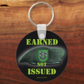 10e speciale troepenmacht flits groene berets Sleu Sleutelhanger (Voorkant)