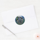 10e speciale troepenmacht Green Berets veteranen v Ronde Sticker (Envelop)