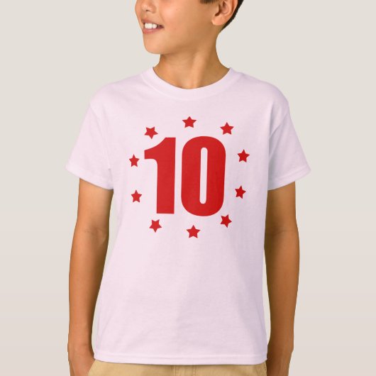 10e T-shirt op de 10e verdieping (Voorkant)