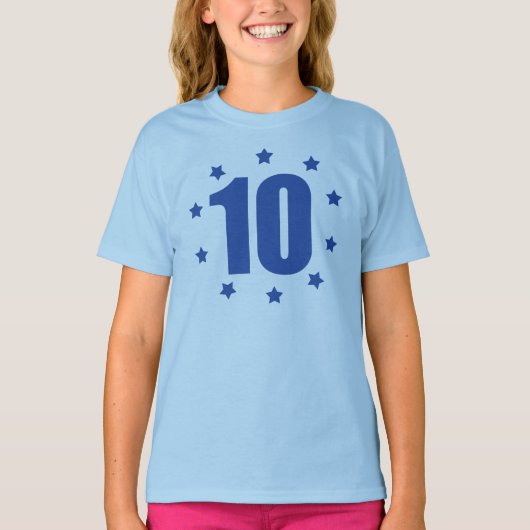 10e T-shirt op de 10e verdieping (Voorkant)