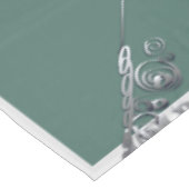 10e Tin Bruiloft Jubileum Tafelkleed (Gekanteld)