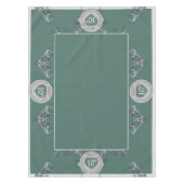 10e Tin Bruiloft Jubileum Tafelkleed (Voorkant)