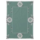 10e Tin Bruiloft Jubileum Tafelkleed (Voorkant)