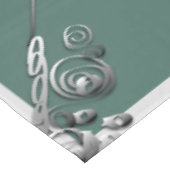 10e Tin Bruiloft Jubileum Tafelkleed (Gekanteld)