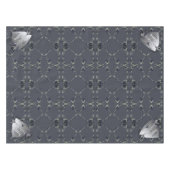 10e Tin Hart Roos Bruiloft Jubileum Tafelkleed (Voorkant (Horizontaal))