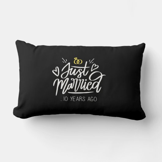 10e trouwdag kussen (Voorkant)