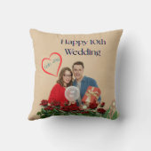 10e trouwdag kussen (Achterkant)