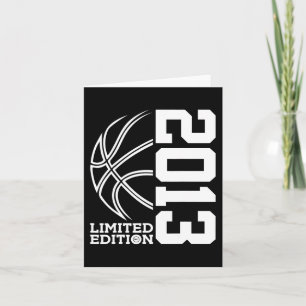 10e verjaardag Basketbal Limited Edition 2013 2 Kaart