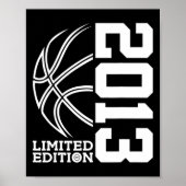 10e verjaardag Basketbal Limited Edition 2013 2 Poster (Voorkant)