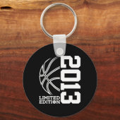 10e verjaardag Basketbal Limited Edition 2013 2 Sleutelhanger (Voorkant)