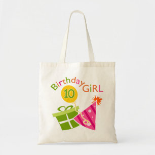 10e verjaardag - Birthday Girl Tote Bag