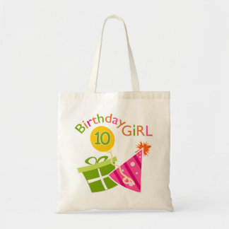10e verjaardag - Birthday Girl Tote Bag