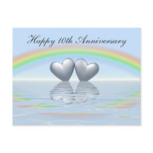 10e verjaardag blikken harten