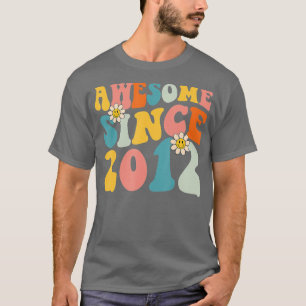 10e verjaardag cadeaus Geweldige sinds 2012 10 jaa T-shirt
