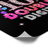 10e verjaardag cadeautjes dit meisje is nu 10 keer poster (Hoek)